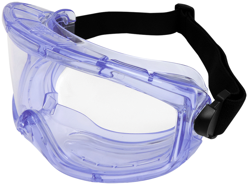 BG3 Clear Anti-Fog Slotted Indirect Vented Wide