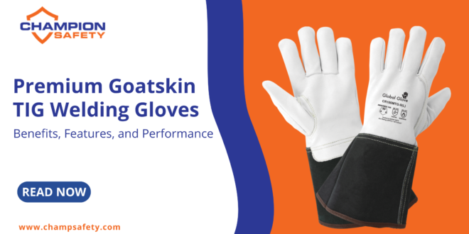 goatskin TIG welding gloves