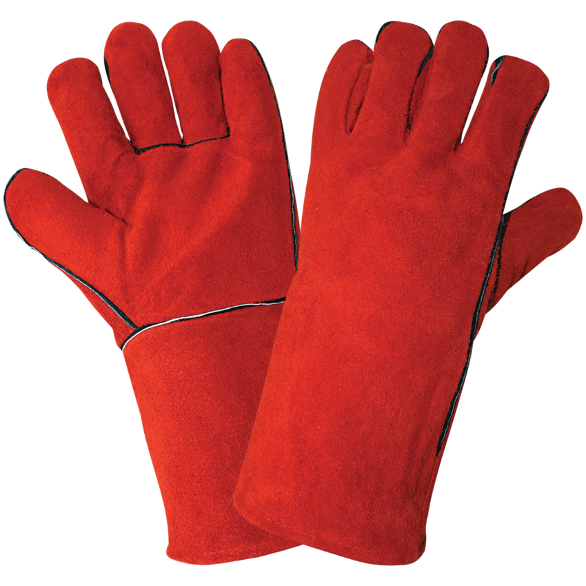 Economy-Grade Split Leather Welders Gloves