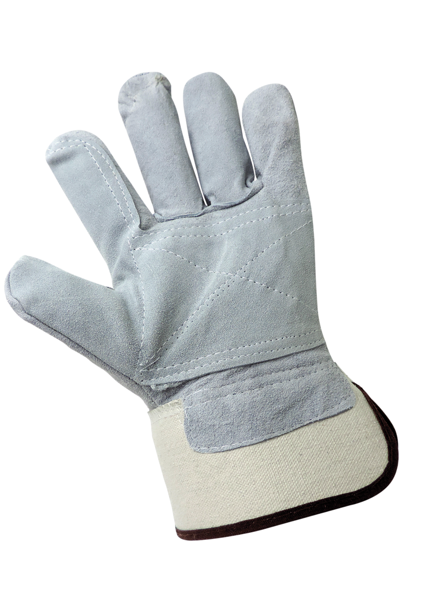 Split Cowhide Double Palm Gloves