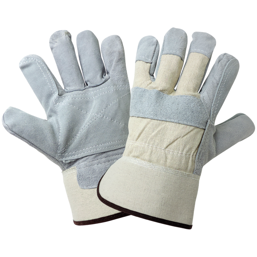 Split Cowhide Double Palm Gloves