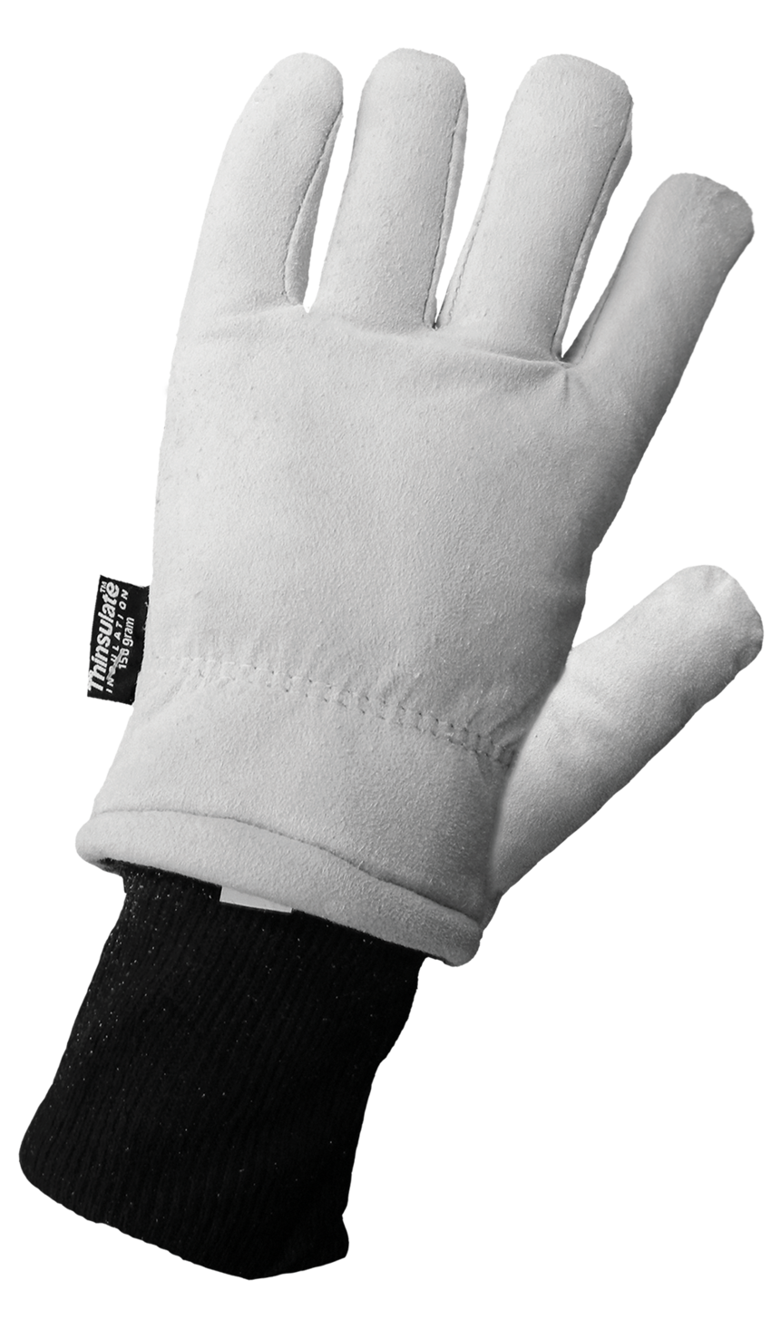 Premium Goatskin Leather Insulated Freezer Gloves