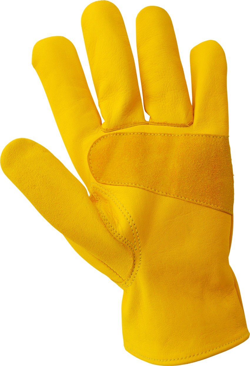 Top-Grade Chrome-Free Cowhide Leather Drivers Gloves with Reinforced Palm Patch