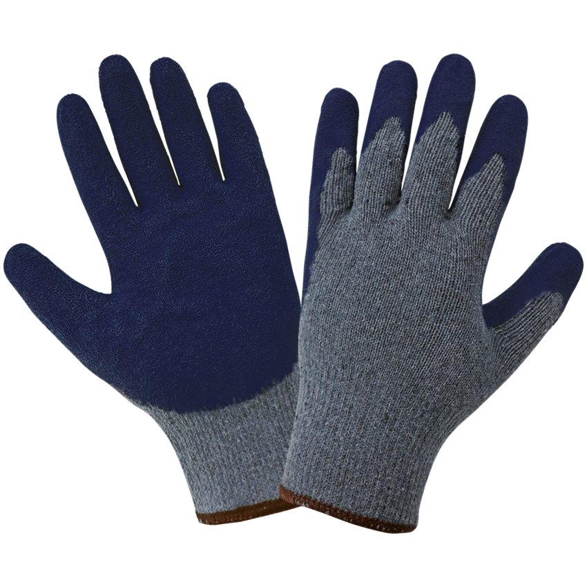 Seamless Rubber Palm Coated Polyester/Cotton Gloves