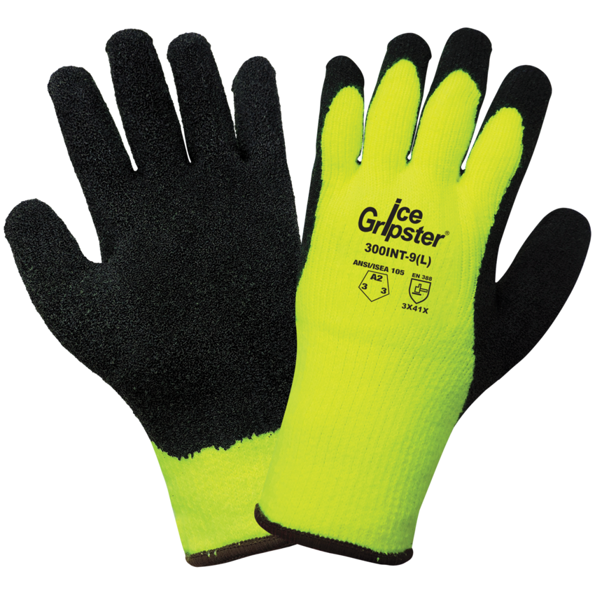 Ice Gripster® Water Repellent Low Temperature Gloves with Cut, Abrasion, and Puncture Resistance