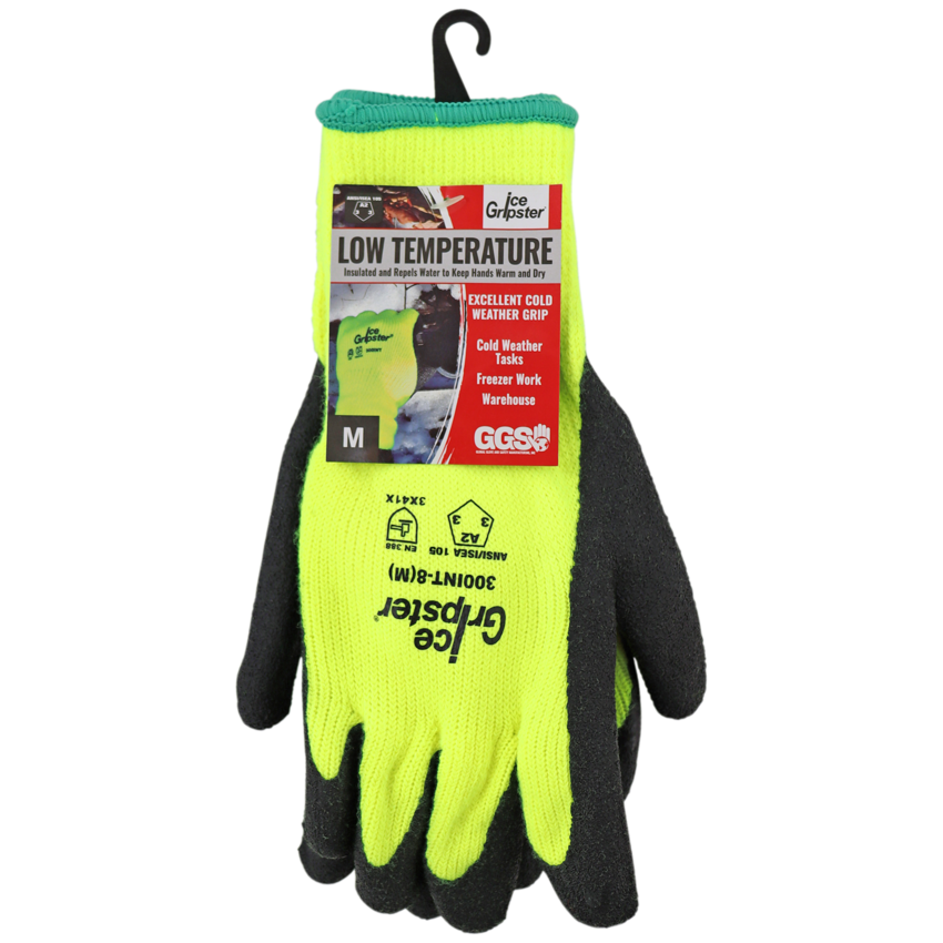 Ice Gripster® Water Repellent Low Temperature Gloves with Cut, Abrasion, and Puncture Resistance