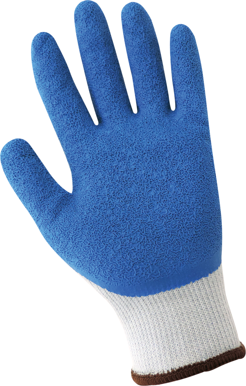 Gripster® Seamless Gray Rubber Palm Coated 10-Gauge Polyester Gloves with Cut, Abrasion and Puncture Resistance