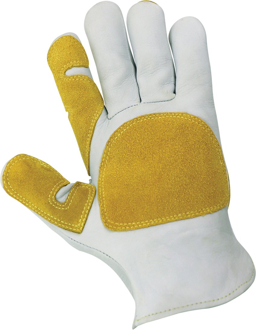 Premium Cowhide Drivers Gloves Commonly Used for Spot Welding