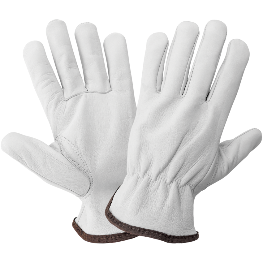 Economy-Grade Goatskin Leather Drivers Gloves