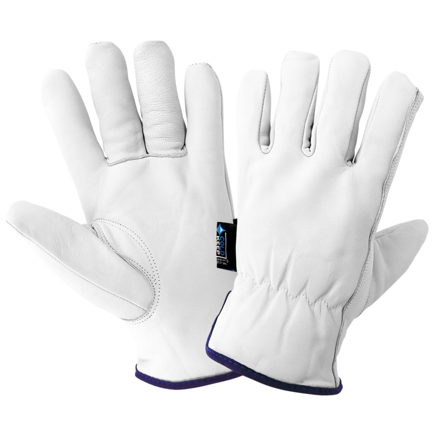 Premium-Grade Goatskin Insulated Drivers Gloves