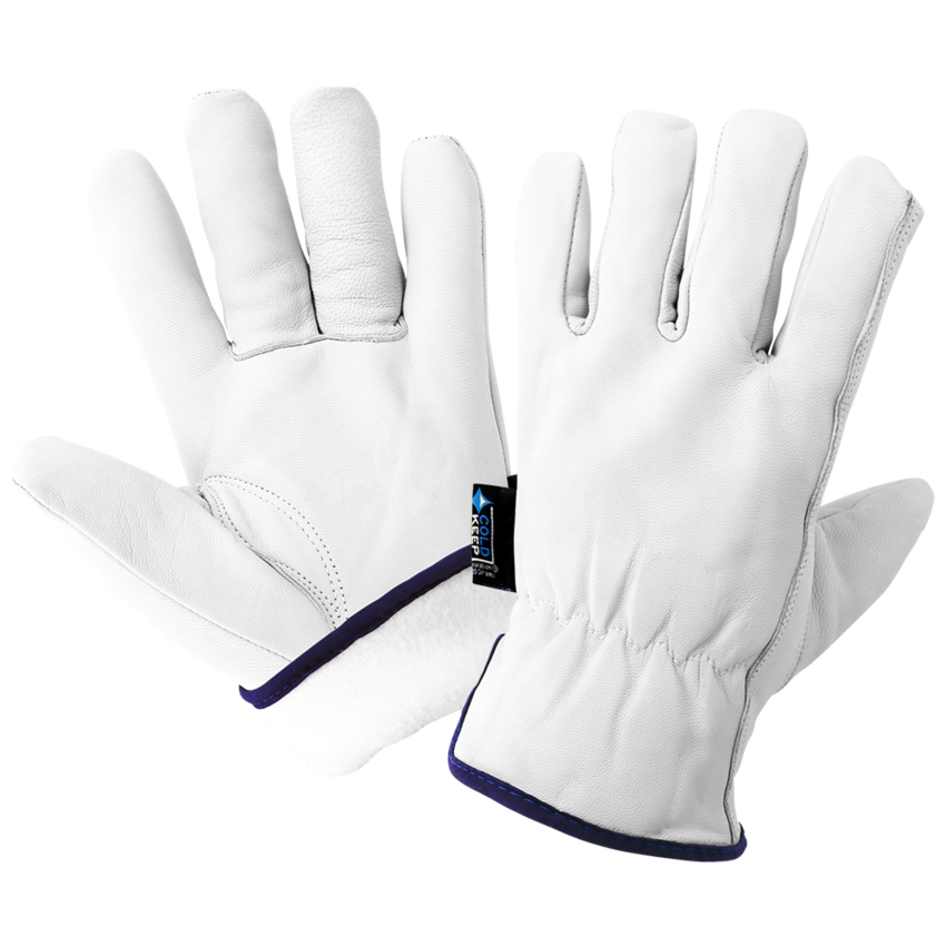 Premium-Grade Goatskin Insulated Drivers Gloves