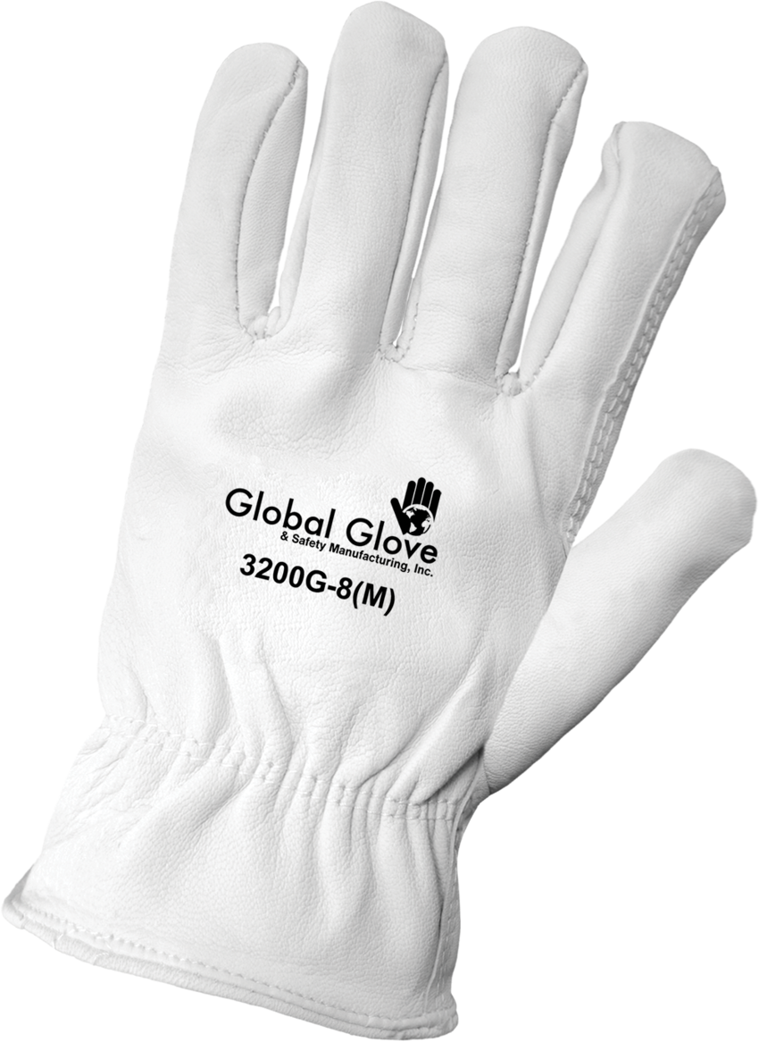 Premium-Grade Goatskin Leather Drivers Style Gloves