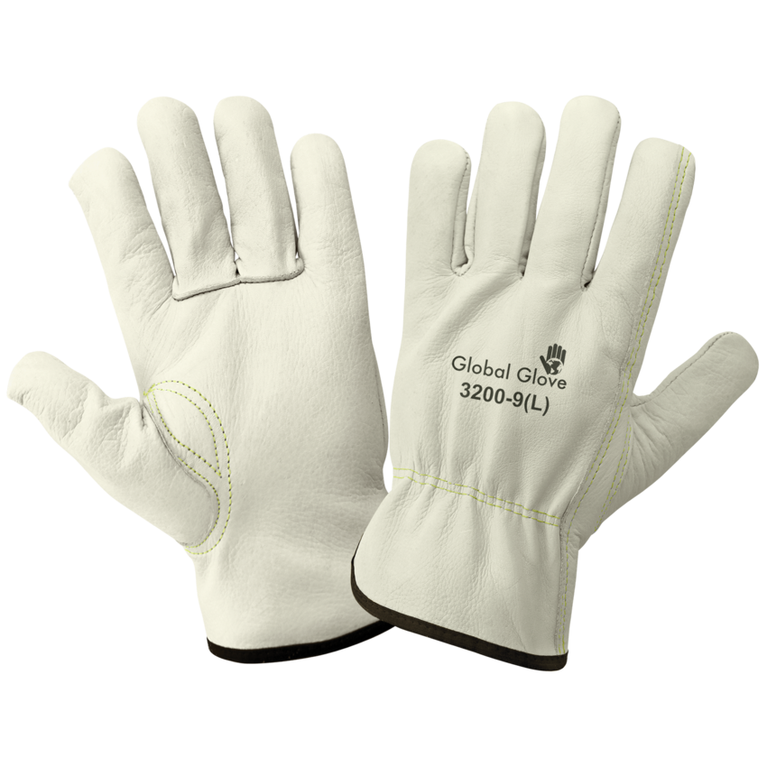 Premium-Grade Grain Cowhide Drivers Gloves