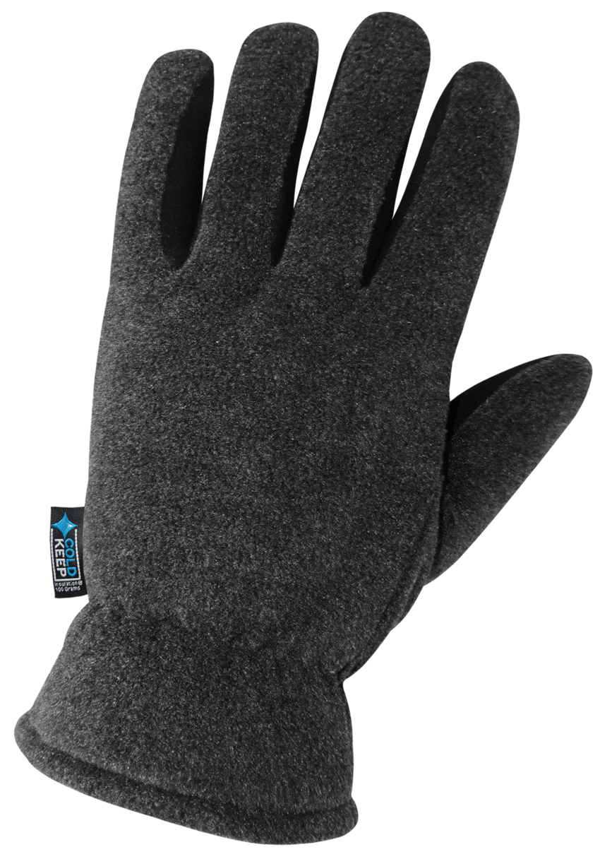 Premium Suede Deerskin Patch Palm Insulated Gloves