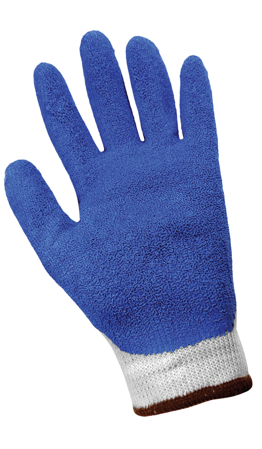 Gripster® Three-Quarter Etched Rubber Grip Coated Palm Multi-Purpose Gloves with Cut, Abrasion, and Puncture Resistance