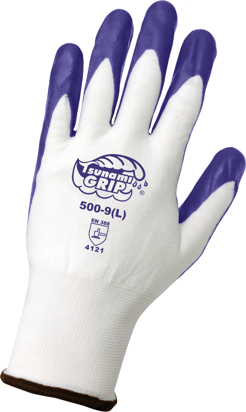 Tsunami Grip® Air-Injected Foam Nitrile Coated Palm Gloves - LIMITED STOCK