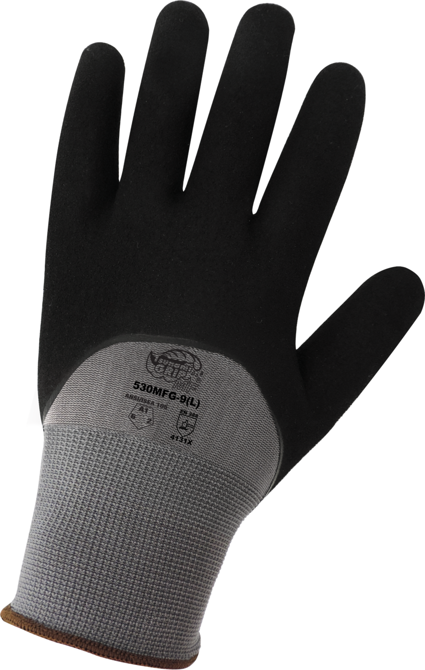 Tsunami Grip® Double-Dipped Mach Finish Nitrile Coated Anti-Static/Electrostatic Compliant Gloves