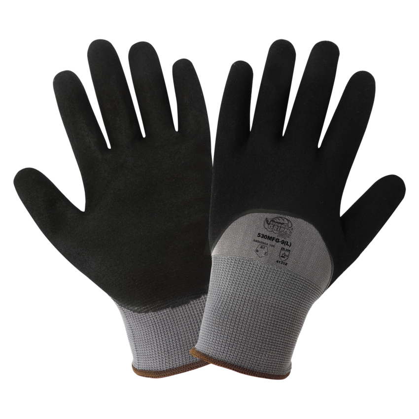 Tsunami Grip® Double-Dipped Mach Finish Nitrile Coated Anti-Static/Electrostatic Compliant Gloves