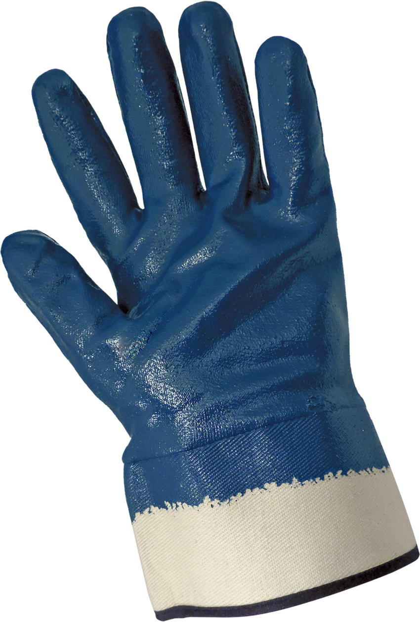 Solid Nitrile Fully Coated Two-Piece Jersey Gloves