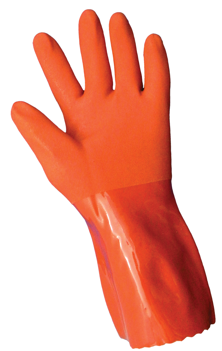 FrogWear® Double-Dipped PVC Chemical Resistant Gloves