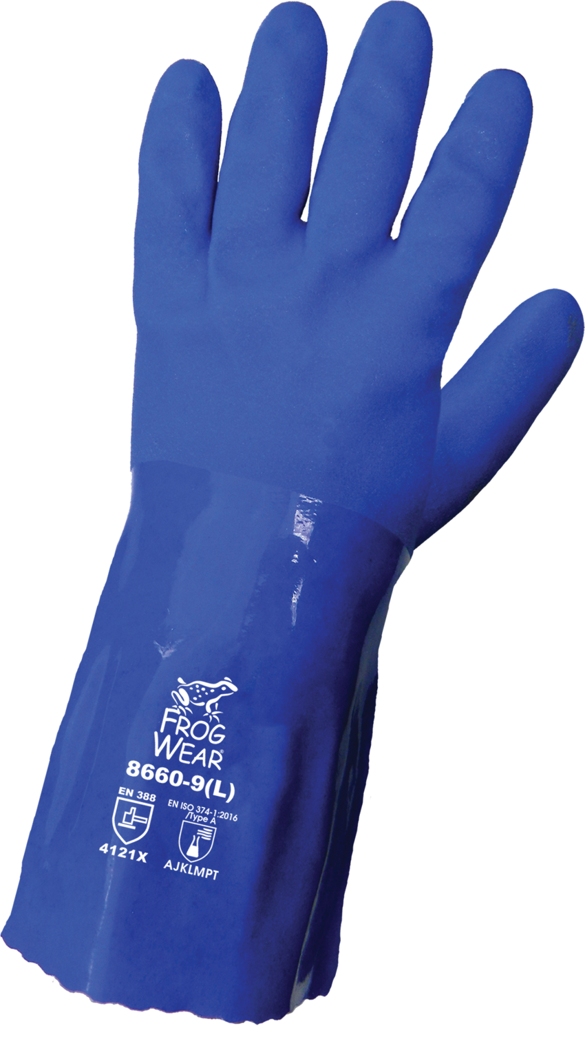 FrogWear® Triple-Coated PVC Chemical Handling Gloves