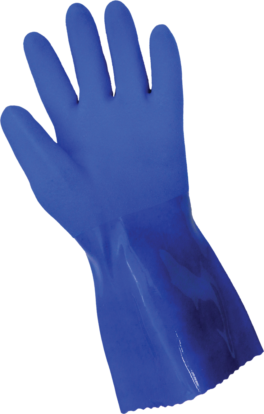 FrogWear® Triple-Coated PVC Chemical Handling Gloves