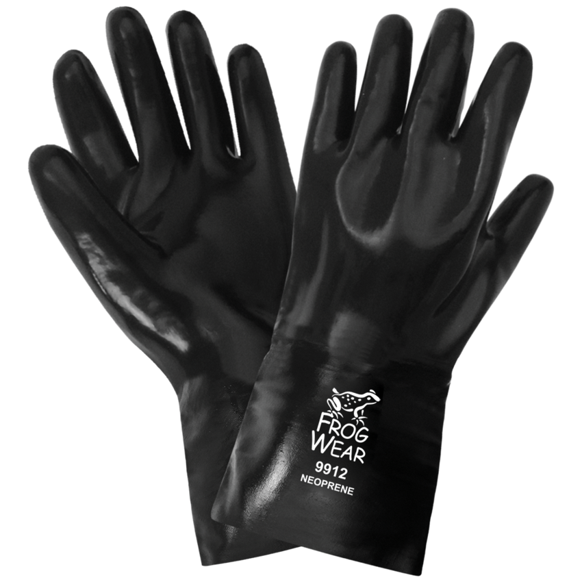 FrogWear® Premium Neoprene 12-Inch Chemical Handling Gloves