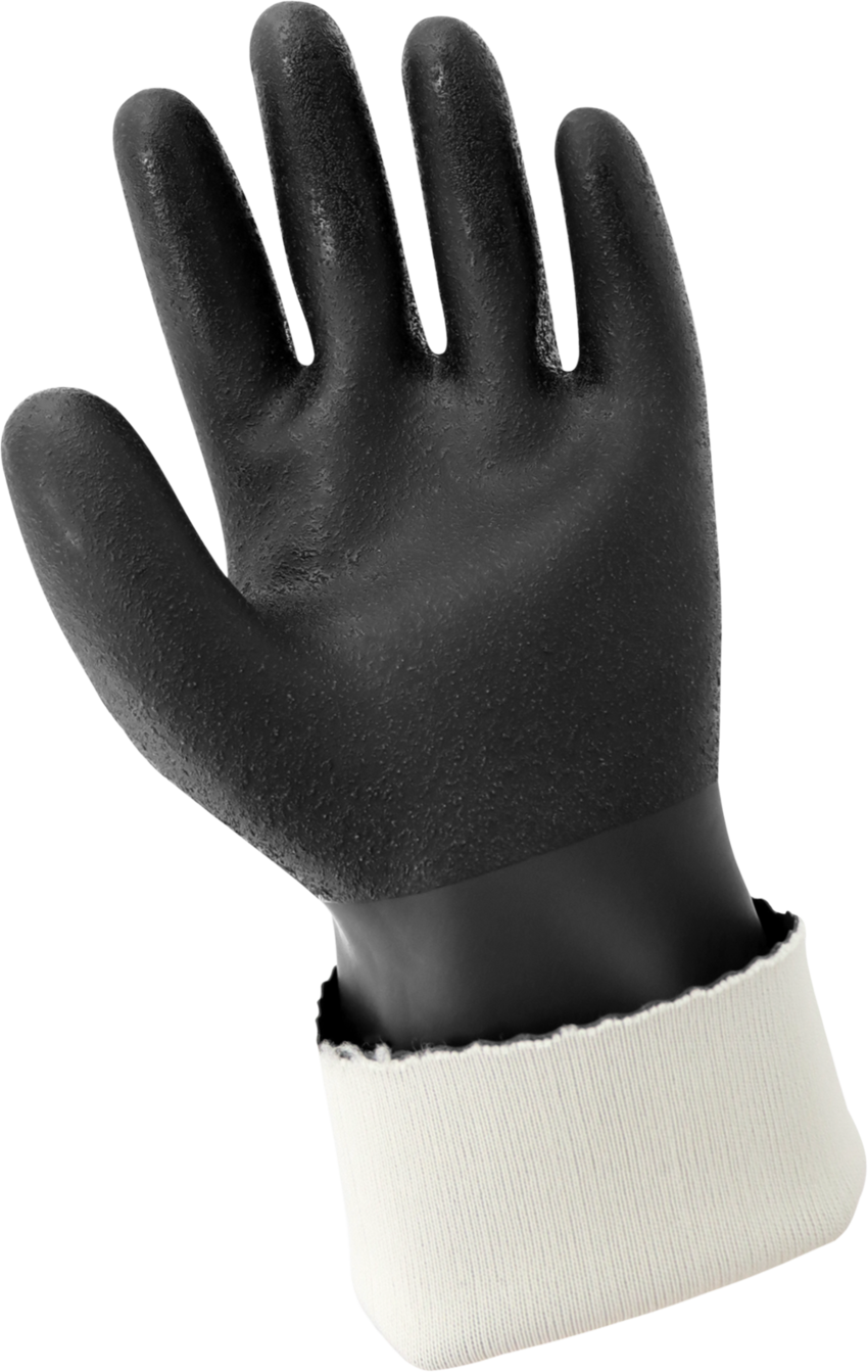 FrogWear® Premium Rough Finish 13-Inch Neoprene Chemical Handling Gloves