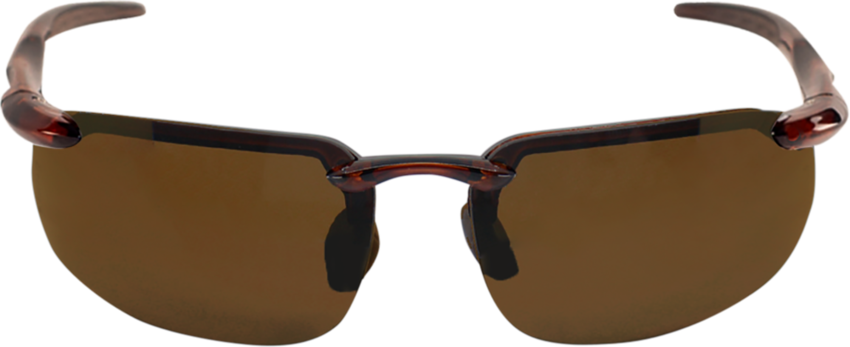 Swordfish® Brown Flash Mirror Lens, Crystal Brown Frame Safety Glasses