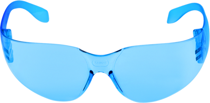 Torrent™ Light Blue Lens, Frosted Blue Frame Safety Glasses