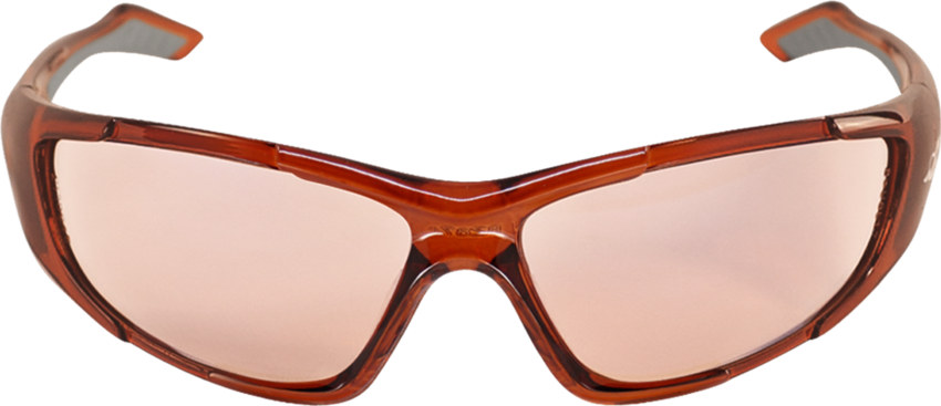 Javelin™ Indoor/Outdoor Copper Lens, Crystal Brown Frame Safety Glasses
