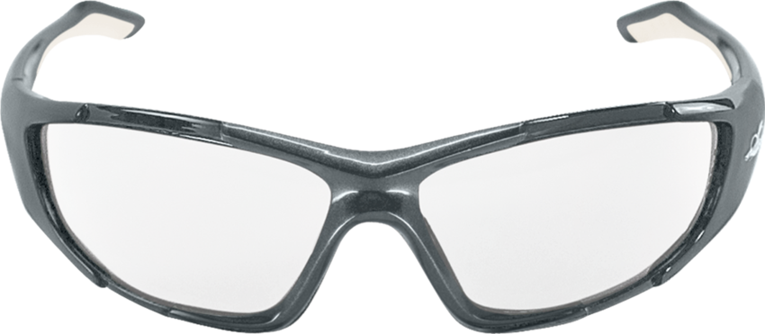 Javelin™ Clear Anti-Fog Lens, Shiny Pearl Gray Frame Safety Glasses - LIMITED STOCK