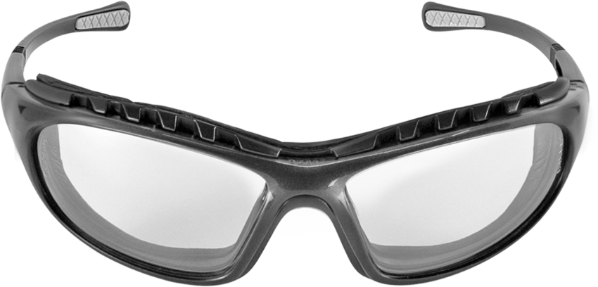 Steelhead® Clear Anti-Fog Lens, Shiny Pearl Gray Frame Safety Glasses