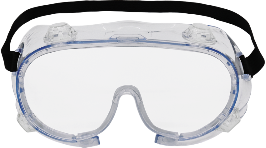 BG2 Clear Anti-Fog Indirect Vented Chemical Splash Goggles