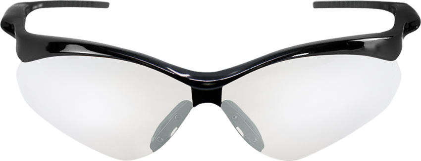 Spearfish® Indoor/Outdoor Lens, Shiny Black Frame Safety Glasses
