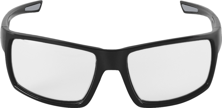 Sawfish™ Clear Anti-Fog Lens, Matte Black Frame Safety Glasses