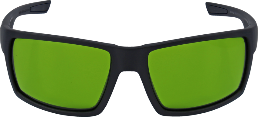 Sawfish™ Green Arc Flash Rated Performance Fog Technology Lens, Matte Black Frame Safety Glasses