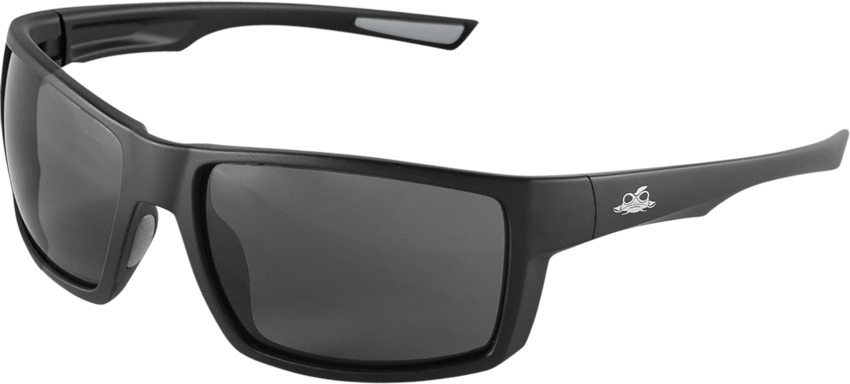 Sawfish&trade; Gray Performance Fog Technology Lens, Matte Black Frame Safety Glasses