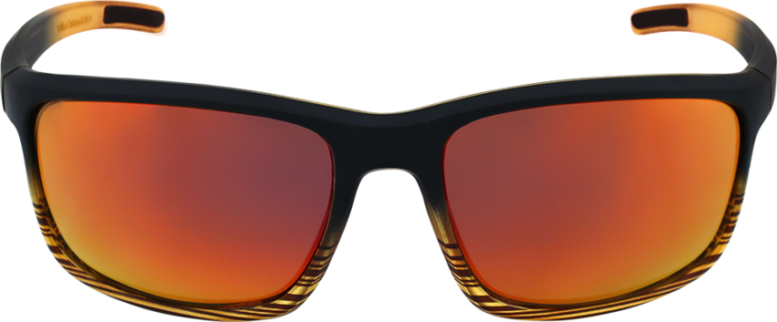 Pompano™ Red Mirror Performance Fog Technology Polarized Lens, Tortoise/Black Frame Safety Glasses