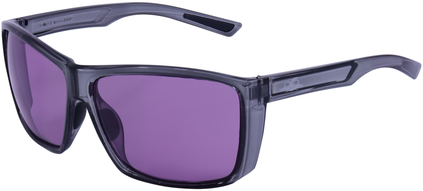 Lionfish&trade; High-Definition Performance Fog Technology Lens, Crystal Gray Frame Safety Glasses