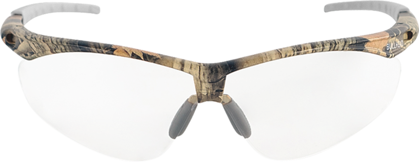 Stinger® Clear Anti-Fog Lens, Woodland Camouflage Frame Safety Glasses