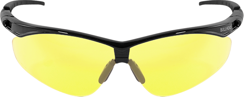Stinger® Yellow Lens, Shiny Black Frame Safety Glasses
