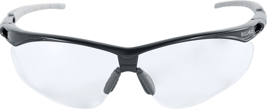 Stinger® Clear Anti-Fog Lens, Shiny Pearl Gray Frame Safety Glasses
