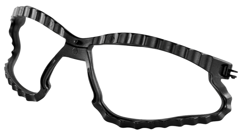 Stinger® Smoke Performance Fog Technology Lens, Crystal Black Frame Safety Glasses