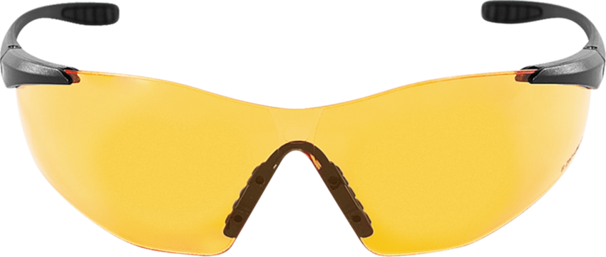 Snipefish® Orange Anti-Fog Lens, Matte Black Frame Safety Glasses