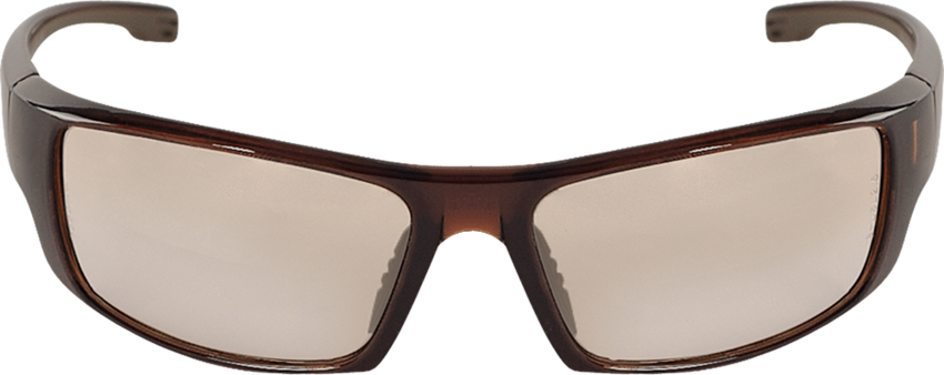 Dorado® Indoor/Outdoor Copper Lens, Crystal Brown Frame Safety Glasses