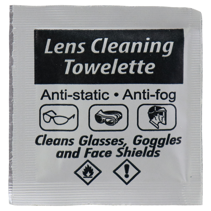 Pre-Moistened Lens Cleaning Towelettes Dispenser