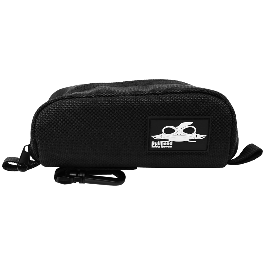 Bullhead Safety&reg; Protective Eyewear Case with Durable, Clip-Ready Design and Soft Microfiber Interior