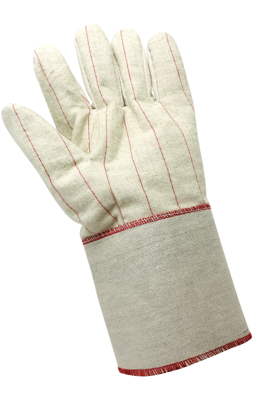 Extra Heavyweight Two-Ply Cotton/Polyester Hot Mill Gloves