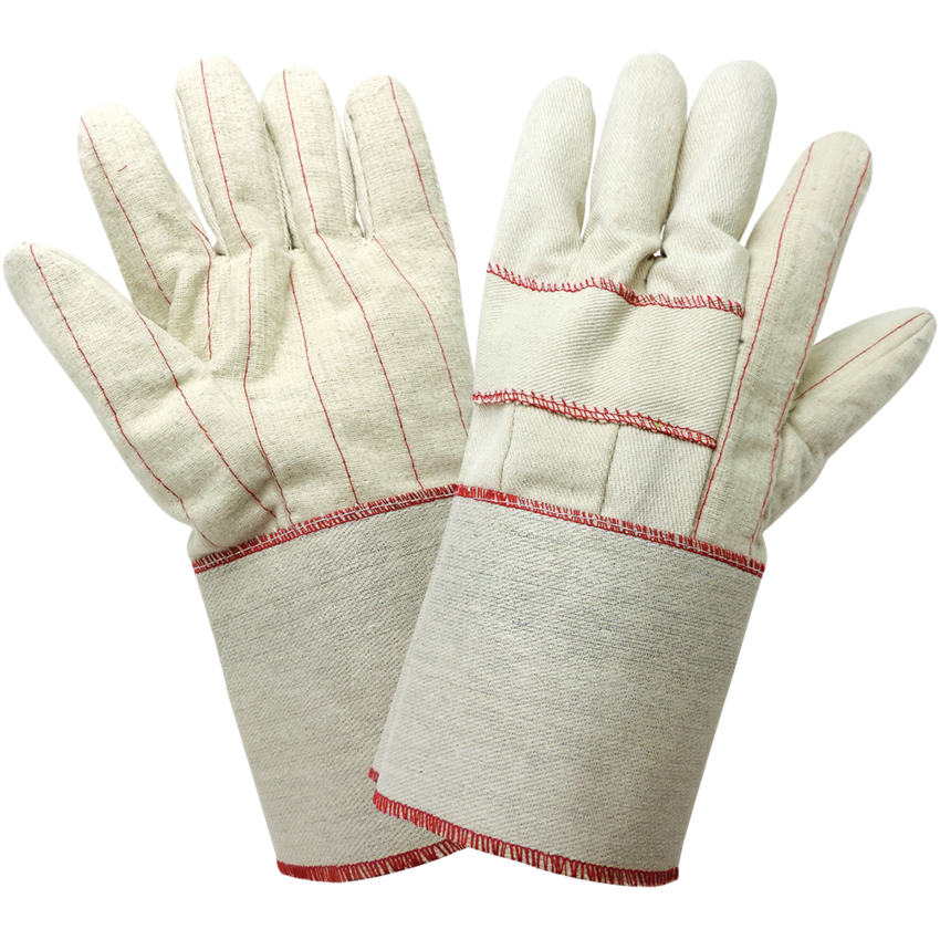 Extra Heavyweight Two-Ply Cotton/Polyester Hot Mill Gloves